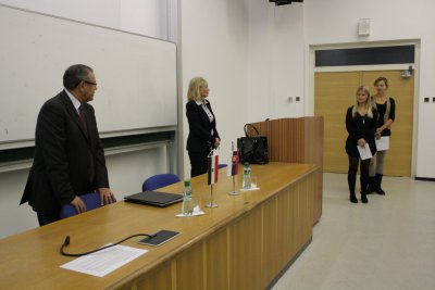 Začal sa prednáškový cyklus Diplomacia v Praxi