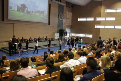 Univerzitné udalosti » Imatrikulácia prvákov FPM EU