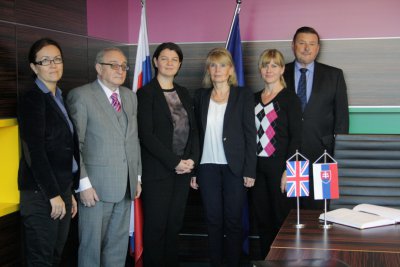 Univerzitné udalosti » Návšteva zo Spojeného kráľovstva