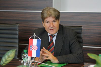 Prvá návšteva chorvátskeho veľvyslanca