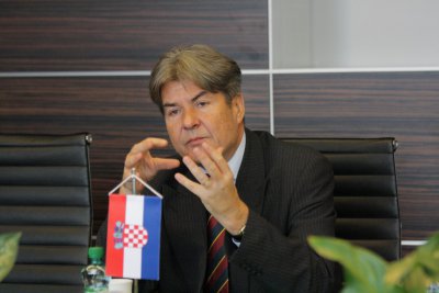 Prvá návšteva chorvátskeho veľvyslanca