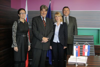 Prvá návšteva chorvátskeho veľvyslanca