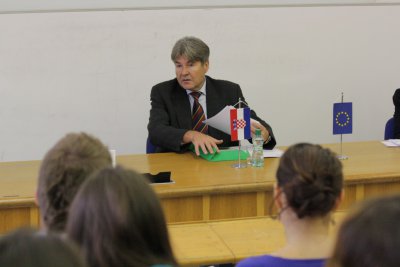 Prvá návšteva chorvátskeho veľvyslanca