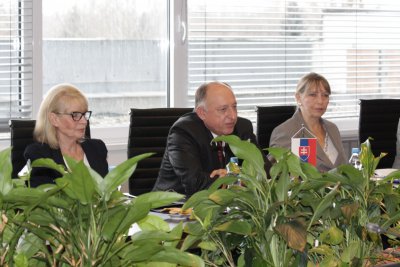Nový veľvyslanec SRN na návšteve univerzity