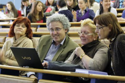Prednáška profesora z Roma Tre University