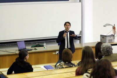 Prednáška profesora z Roma Tre University