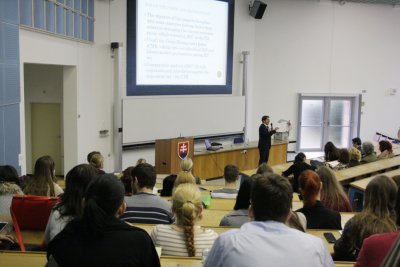 Prednáška profesora z Roma Tre University
