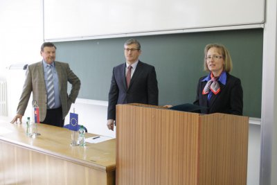 Prednáška vedúceho zastúpenia EK