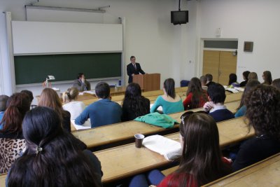 Prednáška vedúceho zastúpenia EK