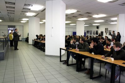 Návšteva francúzskych študentov z Lyonskej Business School