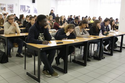 Návšteva francúzskych študentov z Lyonskej Business School