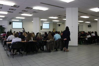 Univerzitné udalosti » Návšteva francúzskych študentov z Lyonskej Business School