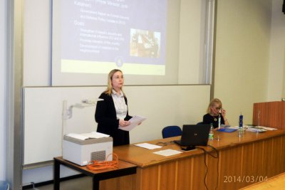 Prednáška fínskej chargé d´affaires