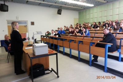 Prednáška fínskej chargé d´affaires