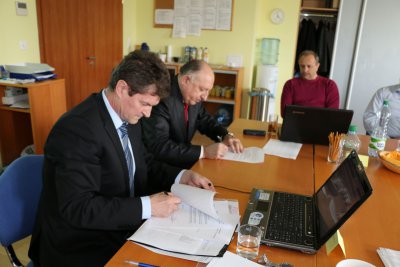 Podpis zmluvy o spolupráci s SKDP