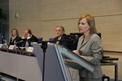 G. Zavvos prednášal študentom univerzity