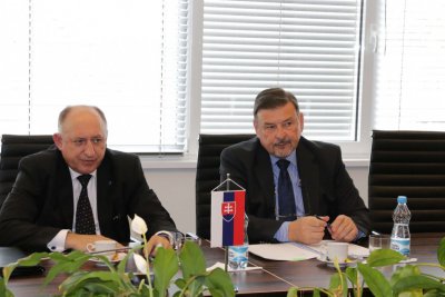 Návšteva nového radcu veľvyslanectva RF
