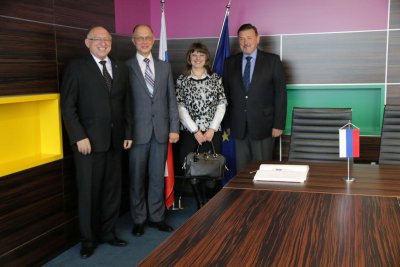 Návšteva nového radcu veľvyslanectva RF