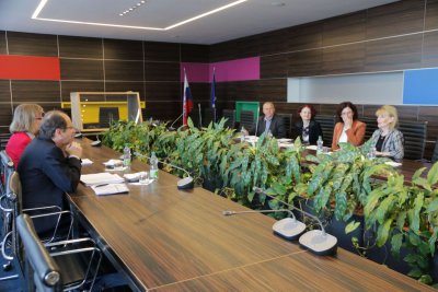 Návšteva prof. Mramora, mentora EU v Bratislave