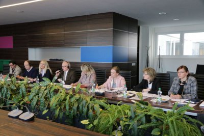 Návšteva prof. Mramora, mentora EU v Bratislave