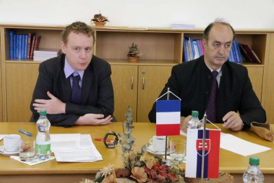 Pracovné stretnutie so zástupcami Francúzskeho veľvyslanectva