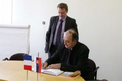 Pracovné stretnutie so zástupcami Francúzskeho veľvyslanectva