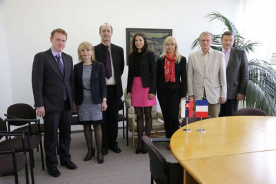 Univerzitné udalosti » Pracovné stretnutie so zástupcami Francúzskeho veľvyslanectva
