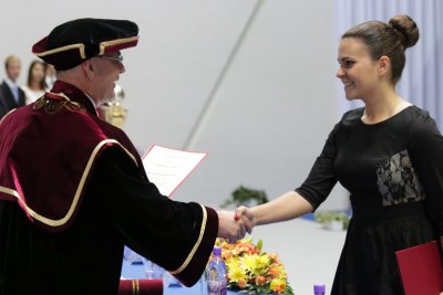 Promócie absolventov 2014