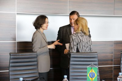 Prijatie brazílskej veľvyslankyne