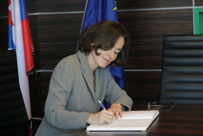 Prijatie brazílskej veľvyslankyne