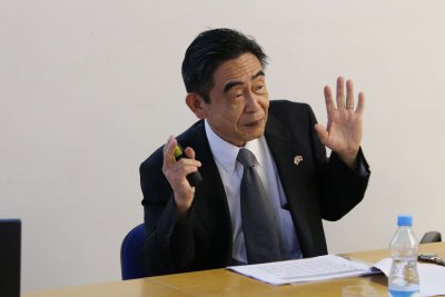 Japonský veľvyslanec prednášal na EU v Bratislave