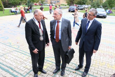 Generálny riaditeľ Európskeho mechanizmu pre stabilitu Klaus Regling na EU v Bratislave