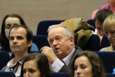 Generálny riaditeľ Európskeho mechanizmu pre stabilitu Klaus Regling na EU v Bratislave