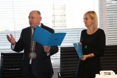 Ocenenia ŠVOČ pre študentov EU v Bratislave