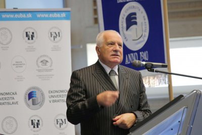 Václav Klaus znovu na EUBA