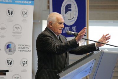 Václav Klaus znovu na EUBA