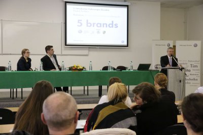 Prednáška člena predstavenstva Volkswagen
