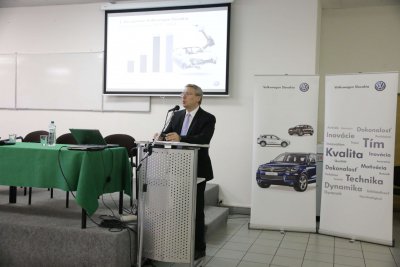Prednáška člena predstavenstva Volkswagen