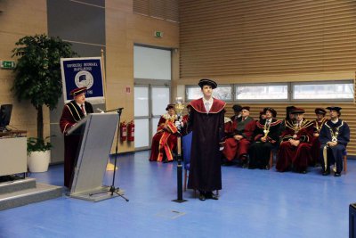 Doctor Honoris Causa Michalovi Kováčovi a Petrovi Mihókovi