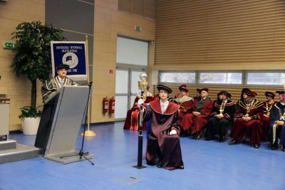 Doctor Honoris Causa Michalovi Kováčovi a Petrovi Mihókovi