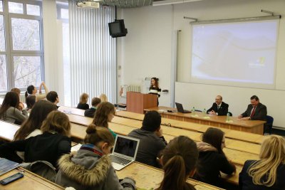 Prednáška gruzínskeho veľvyslanca