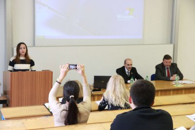 Prednáška gruzínskeho veľvyslanca