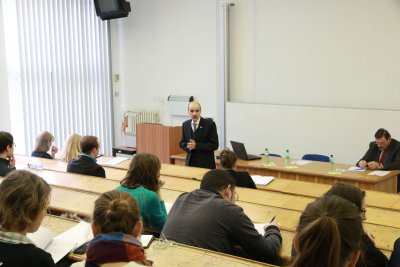 Prednáška gruzínskeho veľvyslanca