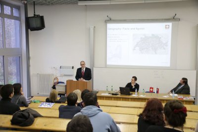 Nový švajčiarsky veľvyslanec navštívil EU v Bratislave