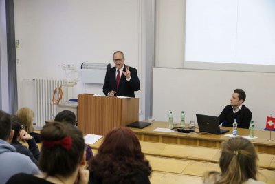 Nový švajčiarsky veľvyslanec navštívil EU v Bratislave