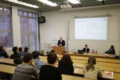 Nový švajčiarsky veľvyslanec navštívil EU v Bratislave