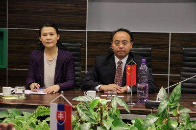 Hostia z čínskej Tianjin University