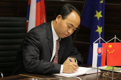 Hostia z čínskej Tianjin University