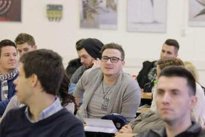Vianočný večierok pre rakúskych študentov