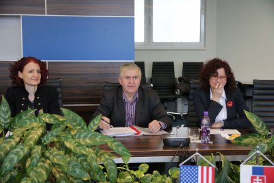 Návšteva nového mentora EU v Bratislave Dr. Kjella Knudsena